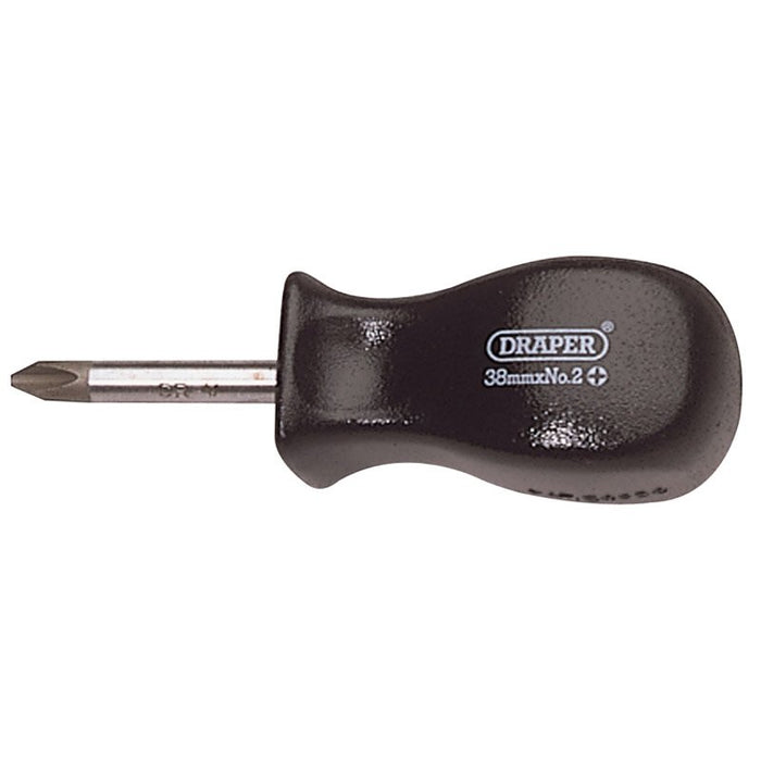 Draper Tools Cross Slot Mechanics Screwdriver (No 2 x 38mm)