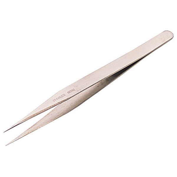 Draper Tools 120mm Fine Point Straight Tweezers 19670