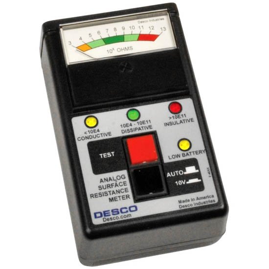 Desco 19786 - Analog Surface Resistance Meter