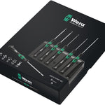 Wera 2067/6 Micro Security TorxÂ® Precision Screwdriver Set & Rack 6 Pce 118154