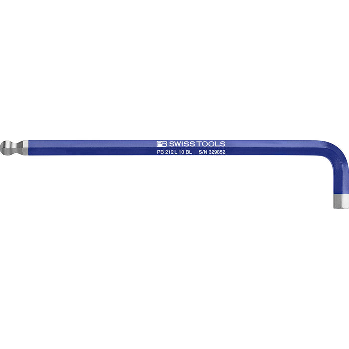 PB Swiss Rainbow Key L-Wrench Long with Ball Point (Various Sizes)