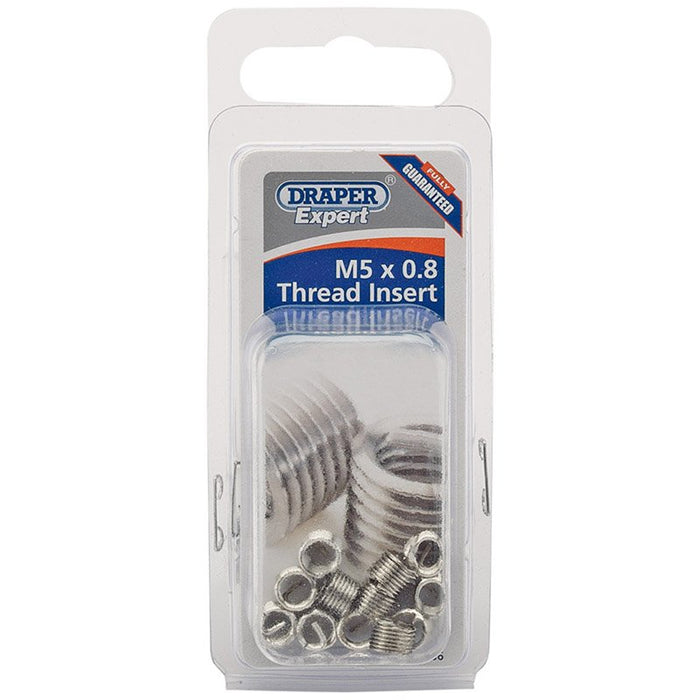 Draper Tools Expert M5 x 0.8 Metric Thread Insert Refill Pack (12)