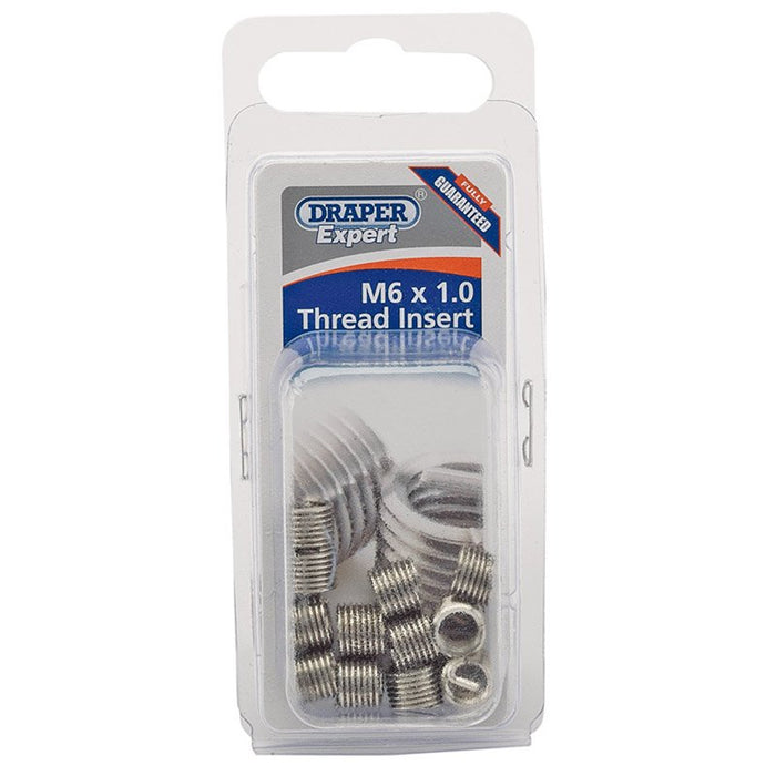 Draper Tools Expert M6 x 1.0 Metric Thread Insert Refill Pack (12)
