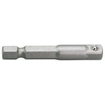 Draper Tools 1/4 Sq. Dr. x 1/4 Hexagon Bit Adaptor
