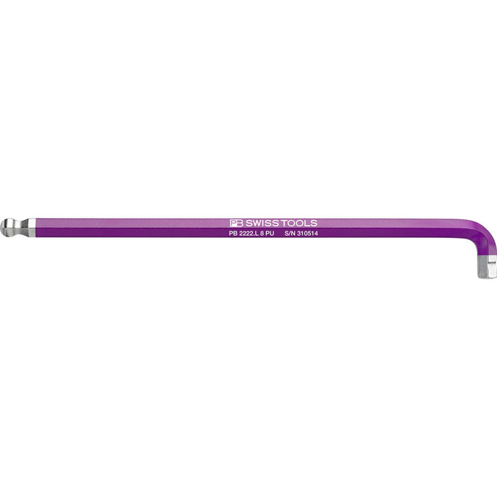 PB Swiss Rainbow 90°–100° Hex Ball End Key L-Wrenches Key (Various Sizes)
