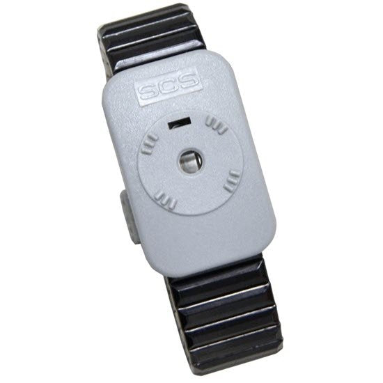 Desco 2384 - Dual Conductor Metal Wrist Band, Small