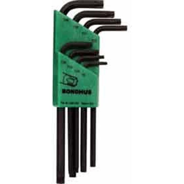 Bondhus Set 8 Torx Long Arm L-Wrench