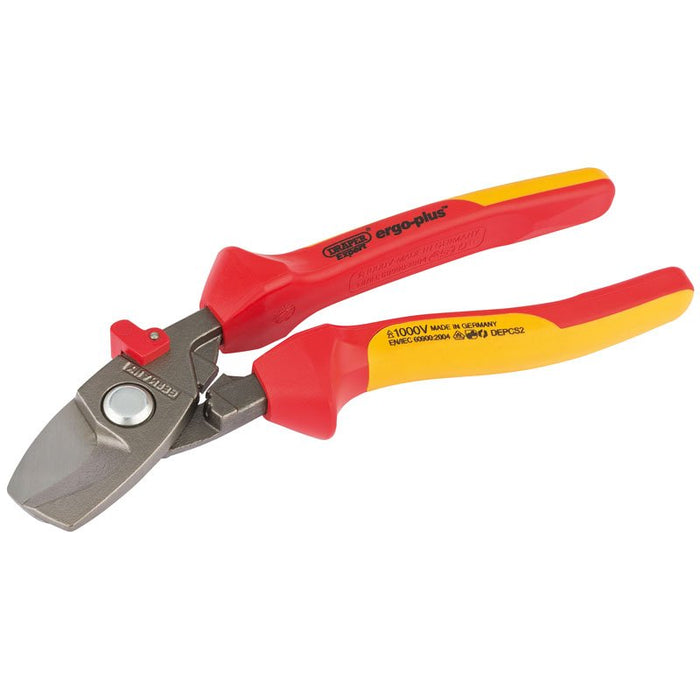 Draper Tools Expert 220mm Ergo Plus® Fully Insulated Cable Cutter