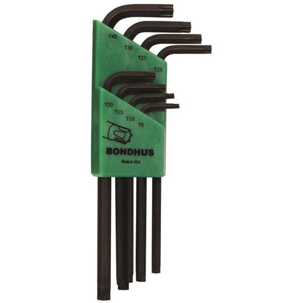 Bondhus 8pc Tamper Resistant Torx L-Wrench Set 32434
