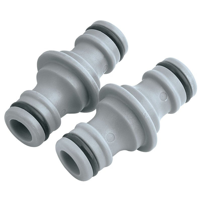 Draper Tools Two-Way Hose Connector (twin pack)