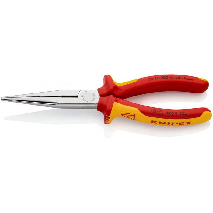 Knipex VDE Snipe Nose Side Cutting Pliers 200mm