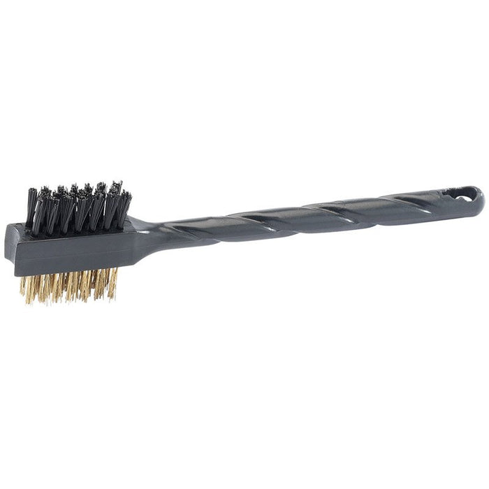 Draper Tools Brass and Nylon Wire Brush (175mm)