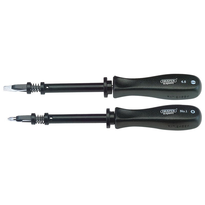 Draper Tools Screw Holding Mechanics Screwdriver Set (2 Piece)