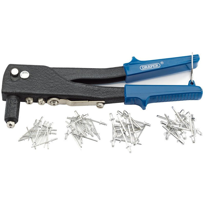 Draper Tools Hand Riveter Kit for Aluminium Rivets