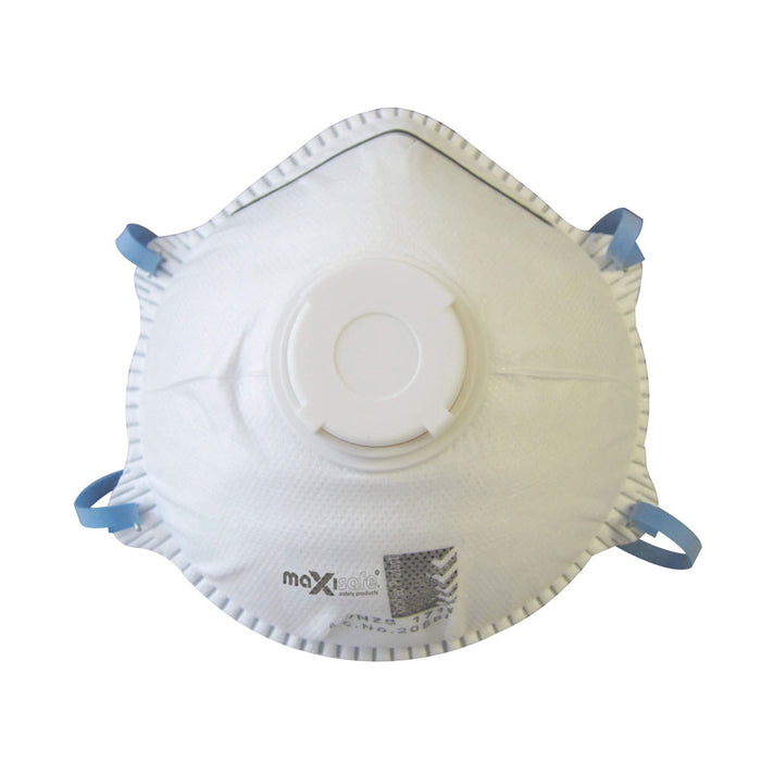 Maxisafe P2 Valved Conical Respirator - Box Of 10 - RES514