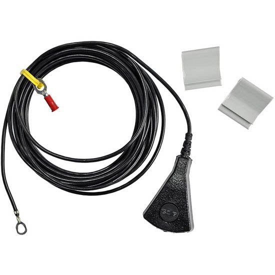 Desco 3048 - Common Ground Cord Kit, 4.6M, 10mm Stud, 1 Megohm Resistor