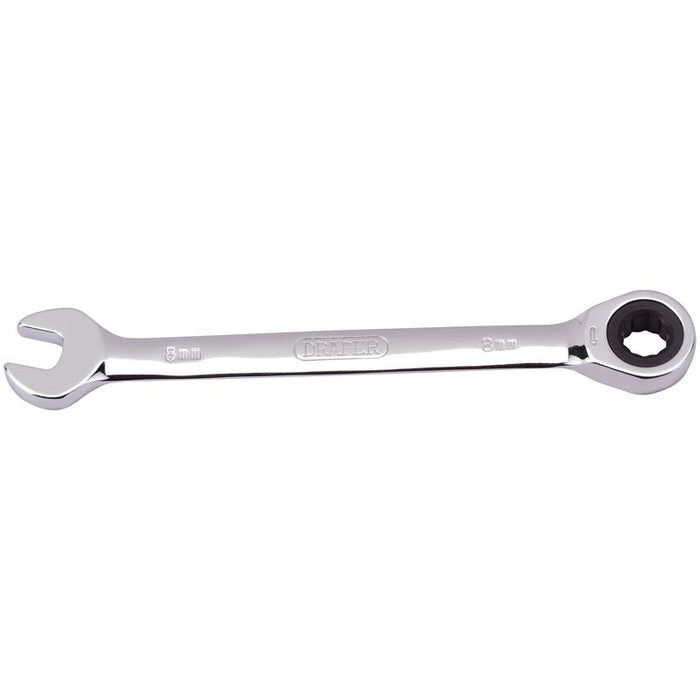 Draper Tools 8mm Metric Ratcheting Combination Spanner