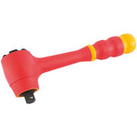Draper Expert VDE Reversible Ratchets 250mm with Soft Grip Handle
