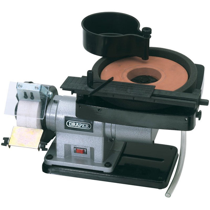 Draper Tools Wet and Dry Bench Grinder (350W)