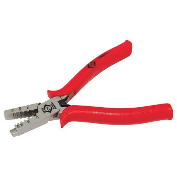 CK Crimping Pliers For Boot Lace Ferrules 0.25-2.5mm 145mm