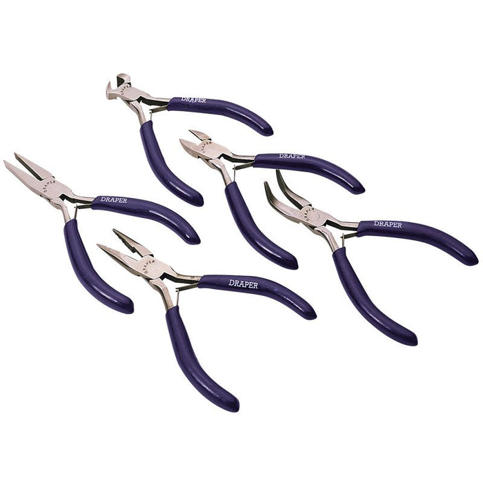 Draper Tools Carbon Steel Mini Plier Set (5 Piece)