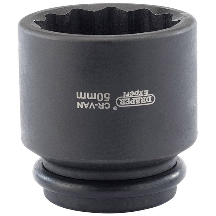 Draper Tools Expert 50mm 3/4 Sq. Dr. Hub Nut Impact Socket