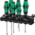 Wera Kraftform Plus SL/PH Screwdriver Set + Rack 6 Pce 105650