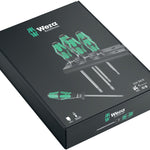 Wera 334 Screwdriver Set Kraftform Plus Lasertip & Rack 6 Pce 007680