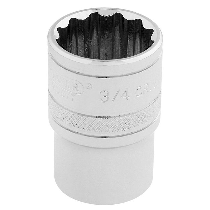 Draper Tools 1/2 Square Drive Hi-Torq® 12 Point Socket (3/4)