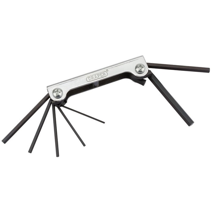 Draper Tools Metric Hexagon Pocket Key Set (7 Piece)