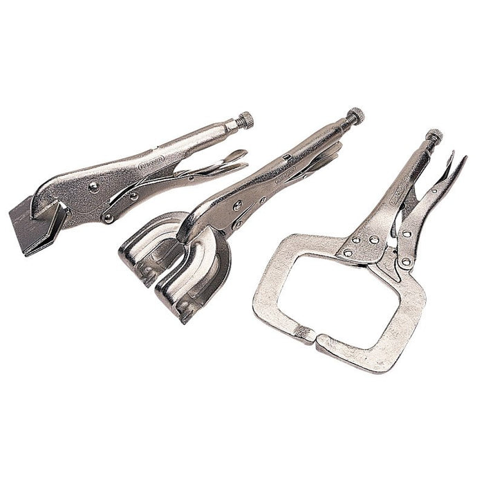 Draper Tools Self Grip Clamp Kit (3 Piece)