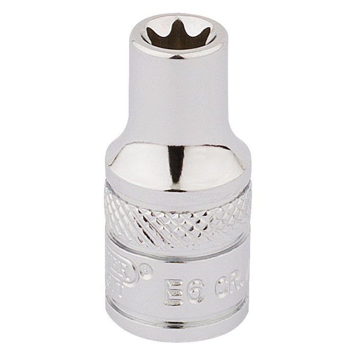Draper Tools 1/4 Square Drive Draper TX-STAR® Socket (E6)