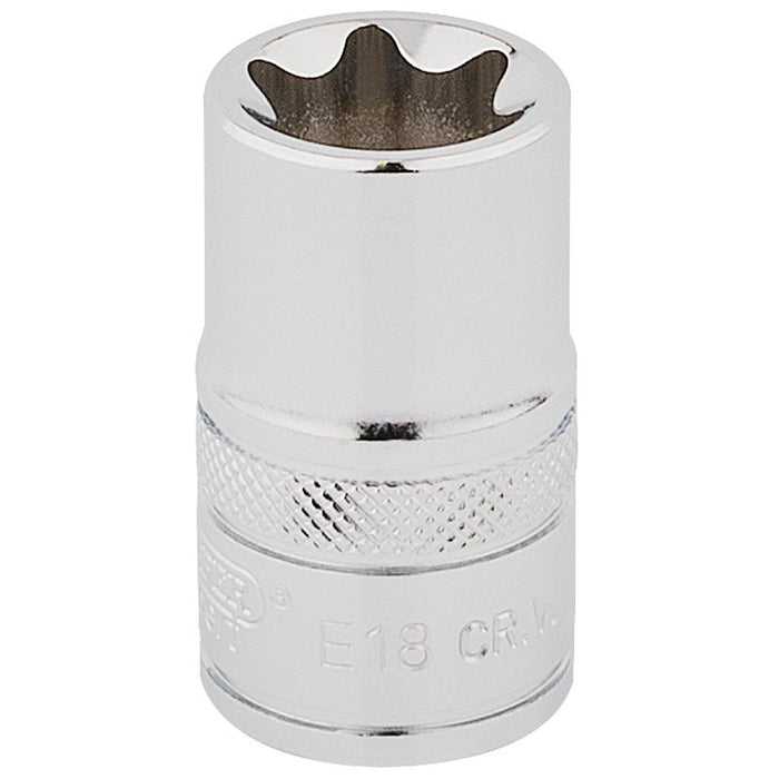 Draper Tools 1/2 Square Drive Draper TX-STAR® Socket (E18)