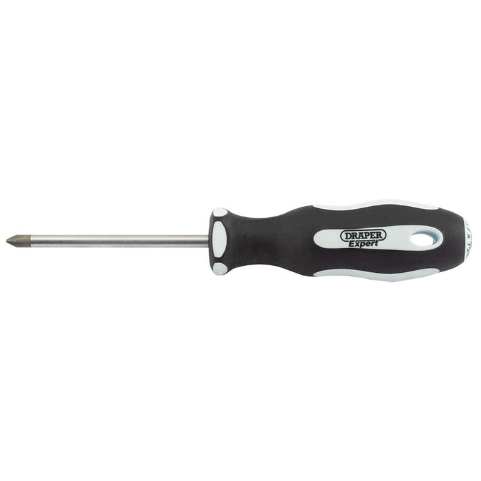 Draper Tools Expert Cross Slot No:1 x 75mm Soft Grip Screwdrivers