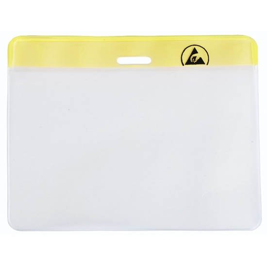 Menda 35015 - ESD Badge Holder with Slot, Horizontal, 100mm x 77.8mm