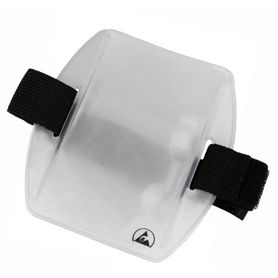 Menda 35193 - ESD Arm Badge Holder, 51mm x 76mm, Black