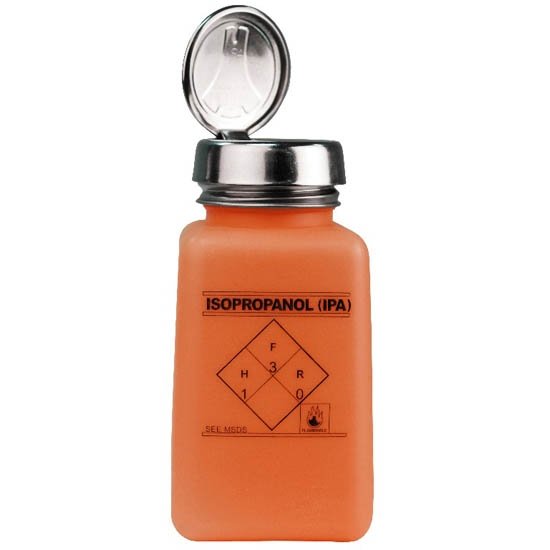 Menda 35272 -One-Touch Durastatic Orange HDPE 180 ML IPA Printed