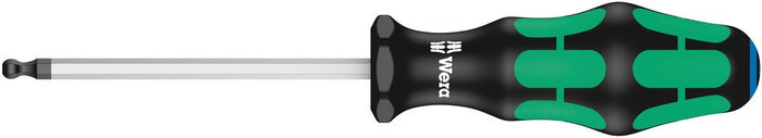 Wera 352 Ball End Hex Screwdriver 1/4