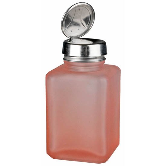 Menda 35380 - Pink Frosted Bottle with One-Touch Pump, 120mL