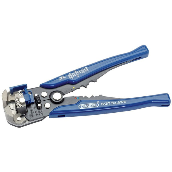 Draper Tools 2 in 1 Automatic Wire Stripper and Crimper 205mm 35385