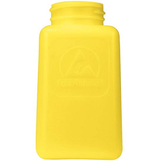 Menda 35497 - durAstaticÂ® Dissipative Yellow HDPE Bottle, 180mL