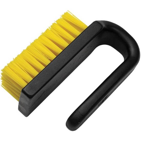 Menda 35689 - Dissipative Nylon Brush, Curved Handle, 7.6cm x 10.2cm