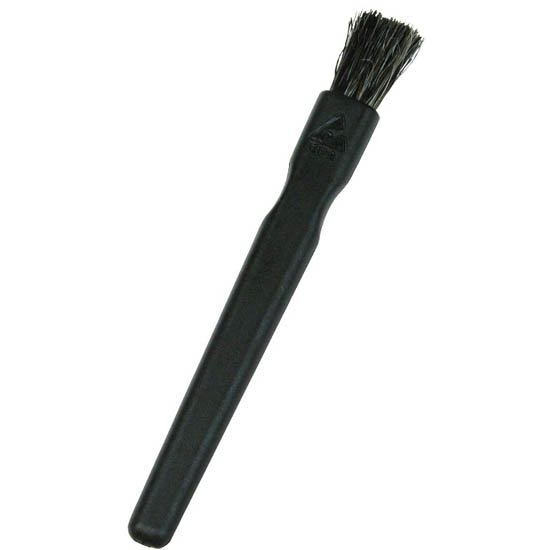 Menda 35694 - Conductive Flat Nylon Brush, Semi-Fine, 13mm x 19mm x 10mm Bristles
