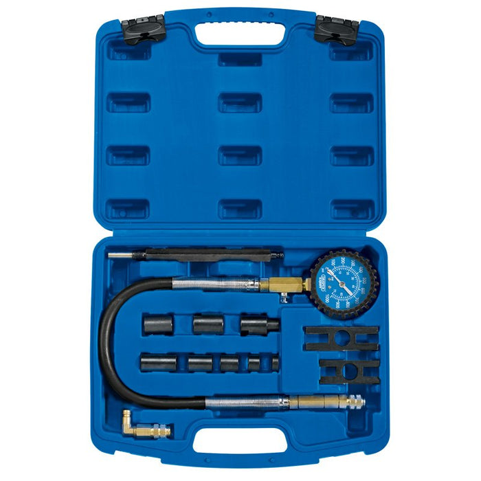 Draper Tools Commercial Vehicle Diesel Compression Test Kit (13 Piece)