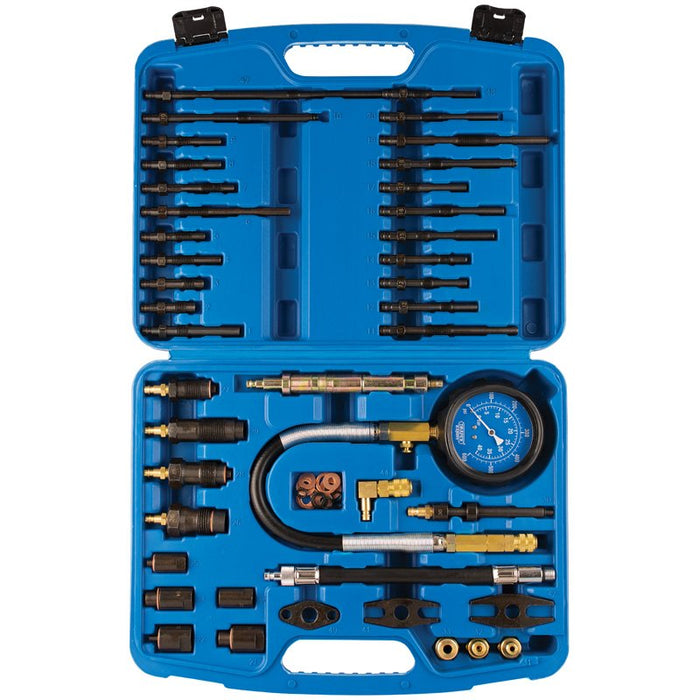 Draper Tools Petrol and Diesel Master Engine Compression Test Kit (37 Piece)