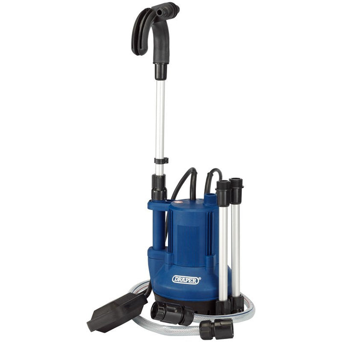 Draper Tools 40L/Min Submersible Water Butt Pump with Float Switch (350W)