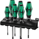 Wera 367/6 TorxÂ® Security Screwdriver Set & Rack 6 Pce 138250