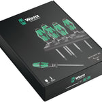 Wera 367/6 TorxÂ® Security Screwdriver Set & Rack 6 Pce 138250