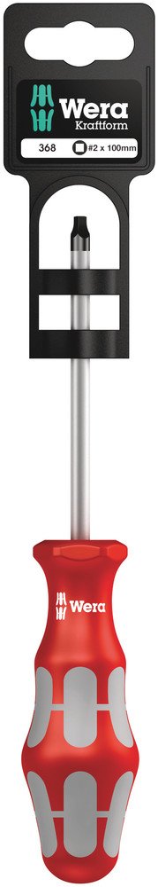 Wera 368 Square Socket Head Screwdriver # 2x100mm 100071