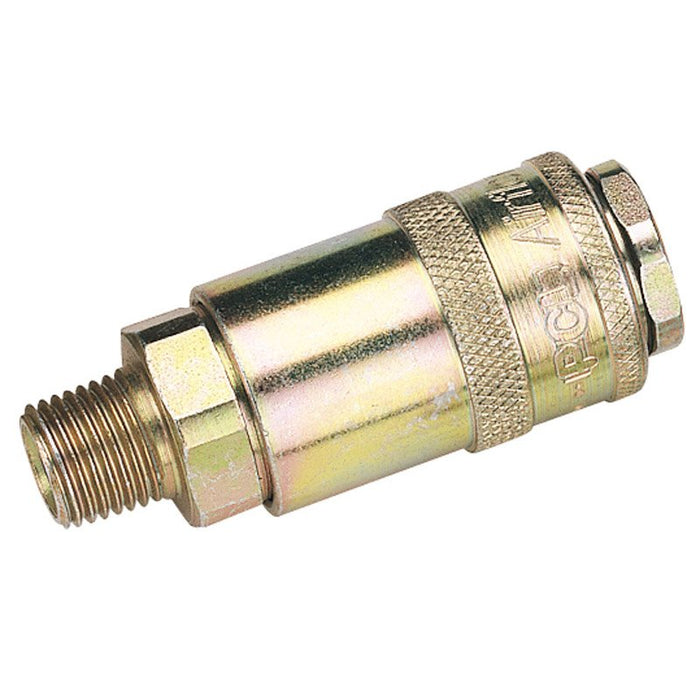 Draper Tools 1/4 Male Thread PCL Tapered Airflow Coupling
